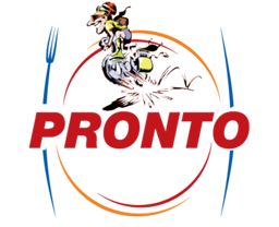 Pronto Pizza Ratingen logo.